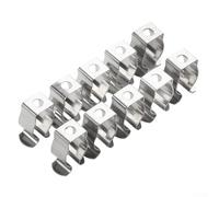 Pinces à ressort en acier au manganèse pour outils de type ouvert pour garage, abri de jardin, rangement de balais, râteaux, tuyaux et brosses