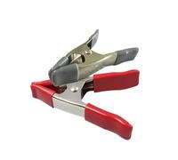 Pinces À Ressort En Acier De 4 Pouces, Ouverture Maximale La Mâchoire, 2 Grandes Pinces Camelback Métal Super Robuste, 2/4 Pièces(2pcs red 2pcs gray)