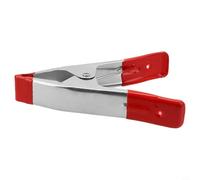 Pinces à ressort en métal avec poignée en caoutchouc solide pour le travail du bois et les fonds de photographie, très résistantes à ressort de 6,2 cm, charge C (15,2 cm)