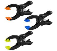 Pinces à ressort polyvalentes de 4,2 cm pour toile de fond, support de toile de fond, pinces F pour le travail du bois