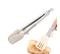 Pinces À Salade,Avec En Silicone - Petite Pince pour Amuse-bouches | Pour Apéritif, Fête, Barbecue, Grillades, Cuisson Au Four, Fromage, Camping, Snack, Bacon, Pâtisserie, Repas, Chef