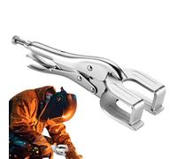 Pinces à souder en forme de U - Construction en acier résistant, mécanisme de verrouillage ergonomique, pince à souder réglable, outil manuel de haute résistance | Pour