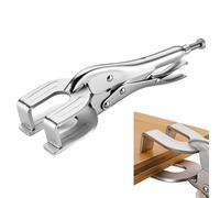 Pinces à souder en forme de U, pince de soudage de type doigt de verrouillage à dégagement rapide, pince de verrouillage de 22,9 cm, outil manuel de soudure robuste pour fixation et meulage