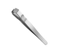 Pinces à sourcils - Coupe-cils pour soins du visage - Pinces à bout plat pour domicile, pour une utilisation quotidienne à la maison dans le salon pendant les voyages au spa et la nuit