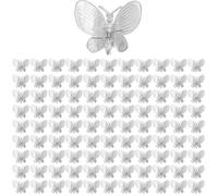 Pinces À, Supports De pour Orchidées, Cent Pinces À Treillis pour Fleurs Lianes Tomates Épaisses Adaptées Aux Marguerites Allée De Ferme Jardin Terrasse Voie D'accès