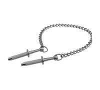 Pinces À Tétons BDSM En Acier Inoxydable Avec Chaîne Métal Rétractables Bondage Stimulation Des Seins Pince Jouets Sexuels Érotiques Pour Femmes Et Couples