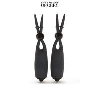 Pinces à tétons vibrantes en silicone - FIFTY SHADES OF GREY