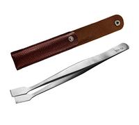 Pinces à timbre en acier inoxydable Pince à épiler Outils de collection de philatélie, utilisés pour la fabrication de bijoux, le bricolage, le travail de précision et les loisirs