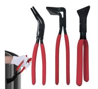 Pinces à tôle 3 pièces Cintreuse de bord à main pour cintrage des bords | Ensemble Ergonomique De Barres Pliantes En Tôle Utilisé Dans Divers Domaines Réparation Véhicule Voiture Meubles Et Toiture