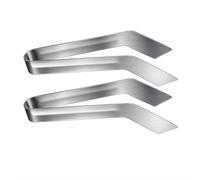 Pinces à transplanter pour semis, 2 pièces, 8,7 pouces, en acier inoxydable, pour le jardinage