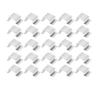 Pinces à verre à effet de serre,25 pièces clips de fixation panneaux en verre pour structures à effet de serre - pinces en acier inoxydable pour fixation et entretien des serres horticoles
