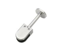 Pinces À Verre En Acier Inoxydable 304, Support Réglable For Main Courante D'escalier, Fixe Verre-sol éQuerre Pour Verre(Rod height 60mm)