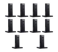 pinces à verre, Lot de 10 pinces à verre réglables for sol en, for garde-corps, escalier, rampes, fixations, clips, plus fiables(200mm)