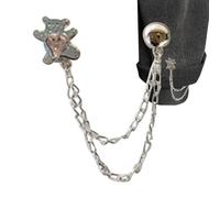 Pinces à vêtements pour femmes,Fines et sans avec aimant - Bouton Aimanté pour Jean Taille Lâche - pour Femmes et Filles, Col de Chemisier, Manches, Foulards, Robe