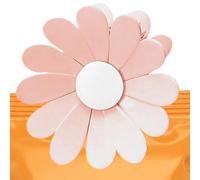 Pinces Alimentaires Magnétiques 9x9x3cm | Ensemble De 7 Aimants De Réfrigérateur Daisy | Clips De Fermeture pour Sacs Et Notes, Décoration Florale pour Tableau Blanc Et Bureau, Stable