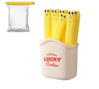 Pinces alimentaires - PP 6 pièces | Hermétique avec rangement magnétique - Clips pour sac de chips de pomme de terre de dessin animé pour réfrigérateur de cuisine domestique | Armoire garde-manger app