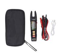 Pinces Ampèremétriques Numériques, Testeur Électrique à Écran Couleur, Mesure Courant AC/DC, Tension, Condensateur, Diode, Fréquence - Haute Précision, Détection NCV, Recharge