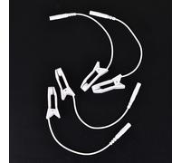 Pinces Auriculaires À Électrode, 2 Pièces, Pour Soulager La Douleur Au Sein, Au Mamelon Et À L'oreille, Avec Câble De Connexion, Aide Au Sommeil