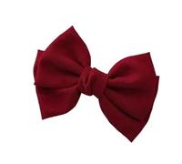 Pinces Cheveux Nœud All-match Pure Color Cloth Three Layers Big Bow Hairpin Spring Clip Barrettes Women Girls Hair Accessoriesr Headwear(Color 2)
