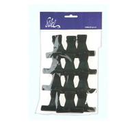 Pinces croco noires PM X12 Sibel