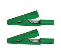 Pinces crocodiles efficaces avec fiches banane de 2 mm pour améliorer la stabilité des signaux dans différents réglages de pinces résistantes