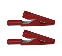 Pinces crocodiles efficaces avec fiches banane de 2 mm pour améliorer la stabilité des signaux dans différents réglages de pinces résistantes