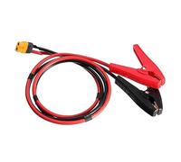 Pinces crocodiles for Deans EC3 EC5 AMASS XT60 XT90 XT90S HXT3,5 mm HXT4,0 mm Adaptateur de prise femelle en T for chargeur de batterie ISDT Q6(14awg 50cm XT60)