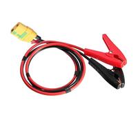 Pinces crocodiles for Deans EC3 EC5 AMASS XT60 XT90 XT90S HXT3,5 mm HXT4,0 mm Adaptateur de prise femelle en T for chargeur de batterie ISDT Q6(10awg 50cm XT90S)