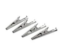 Pinces Crocodiles isolées 25 pièces Pinces Crocodiles durables pour Les Tests Tenant des Accessoires d'artisanat à souderDeft a été traité