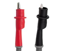 Pinces crocodiles pour cordons de test, pince crocodile, Multimètre testeur Alligator Crocodile Test Clip pince, Pince électrique crocodile pour sonde, sondes de test à pince crocodile pour tests élec