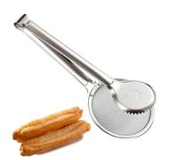 Pinces Cuillère à filtre à huile - Passoire 2 en 1 et clip pour filtre à huile,Écumoire réutilisable en acier inoxydable, cuillère à filtre à huile pour barbecue et aliments frits