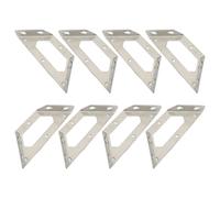 Pinces D'angle Non Ternies À Installation Secrète Assistance À 90 Degrés Pour Le Renforcement Du Cadre De Lit 'armoire De Meubles Pinces 'installation Secrètes