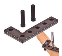 Pinces d'angle | Outil d'équerre à angle droit - Équerre de positionnement pour cadres | Pour positionner et mesurer dans la menuiserie, l'assemblage de meubles et l'atelier en bois