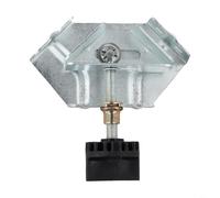 Pinces d'angle polyvalentes en acier inoxydable offrant un soutien stable pour différentes épaisseurs de matériaux pour idéal pour les amateurs de bricolage et les artisans, argent (B)