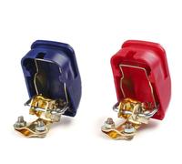 Pinces de batterie amovibles, pack de 2 Multicolore