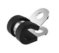 Pinces de câble, 12 pièces P Clips câble de montage câblage tuyau collier de serrage fixer attaches support