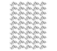 Pinces de calandre robustes revêtues de zinc pour usage industriel et domestique, fixation extérieure résistante à la corrosion, haute résistance pour projets de construction intérieur/extérieur