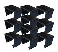 Pinces de canapé pour sections, sections de pinces pour meubles de terrasse, protection des meubles de terrasse contre - Fixations épaisses réglables pour sécuriser la clôture - de