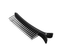 Pinces de coiffure, barrette à cheveux à partager avec peigne, pinces à boucles alligator avec poignée antidérapante, outils de poignée de coiffage professionnel, accessoires pour la séparation des
