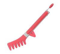 Pinces de cuisine compatibles avec la cuisson, petites pinces en silicone de 23 cm, mini pinces de service de qualité alimentaire avec embou