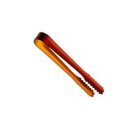 Pinces de Cuisine en Acier Inoxydable Lot de 2 ou 4 mini pinces à glace en acier inoxydable doré, sucre, glaçons, accessoires cuisine, pince service métal for barbecue, 14,5 cm(Red,2Pieces)