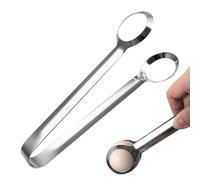 Pinces de cuisine en acier inoxydable - Pince alimentaire durable de 18,3 cm, pinces réutilisables faciles à nettoyer avec poignée confortable | Oeuf, salade, boulette de viande, pâtes, pâtisserie et