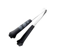 Pinces de cuisine patte de chat, petites pinces patte de chat - Pinces de cuisson en silicone, résistantes à la chaleur, petites et polyvalentes, en acier inoxydable, pour la cuisson des toast