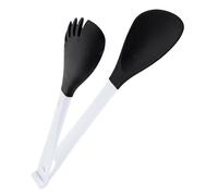 Pinces de cuisine polyvalentes en Silicone, idéales pour les nouilles, les légumes et la viande, poignée confortable, Buffet en élastomère