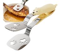 Pinces de Cuisine,Ustensiles de Cuisson pour Steak,Pinces de Service Alimentaire | Idéal pour Service BBQ Restaurant Camping Salade Viande Bacon Friture