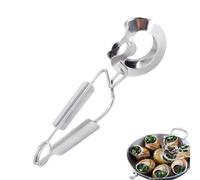 Pinces De Cuisson D'escargots-pince En Acier Inoxydable, Support De Fruits De Mer Antirouille, Pincè À Coquillages Compacte, Accessoire De Grillade Pratique | Outil Alimentaire Pratique Pour Les Événe