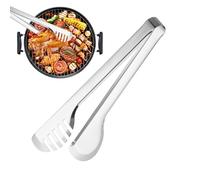 Pinces de cuisson en métal - Pinces à spaghetti en demi-cercle, poignée en forme de U, résistantes à la chaleur et stables | Idéal pour cuisiner, servir, griller, barbecue, pâtes, cuisine, vie quotidi