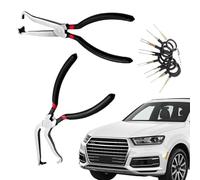 Pinces de déconnexion électrique ensemble, pinces de déconnexion électrique pour voiture,Pince de connecteur en acier au carbone électrique | Outil de suppression de filtre avec goupille de broche