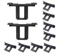 Pinces de drainage pour panneaux solaires - Support de fixation pour bord du module, support pour contrôle du flux d'humidité, composant pour l'entretien des énergies renouvelables | Pour