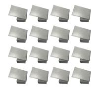 Pinces de fenêtre réutilisables en acier - Clip solide - Ajustement général pour la protection contre les tempêtes et la sécurité des panneaux - Lot de 16 fixations universelles solides pour fenêtre